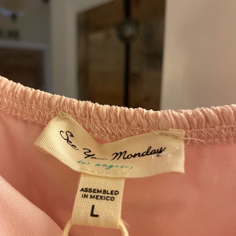 BNWT See You Monday Pink Women's Intimate Soft Pink Maxi Dress.Super Sexy !